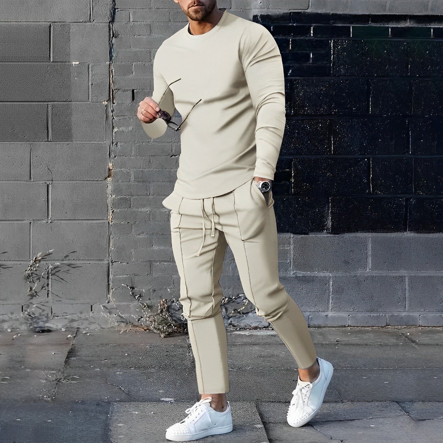 Merche Pullover- und Stretchhosen-Set