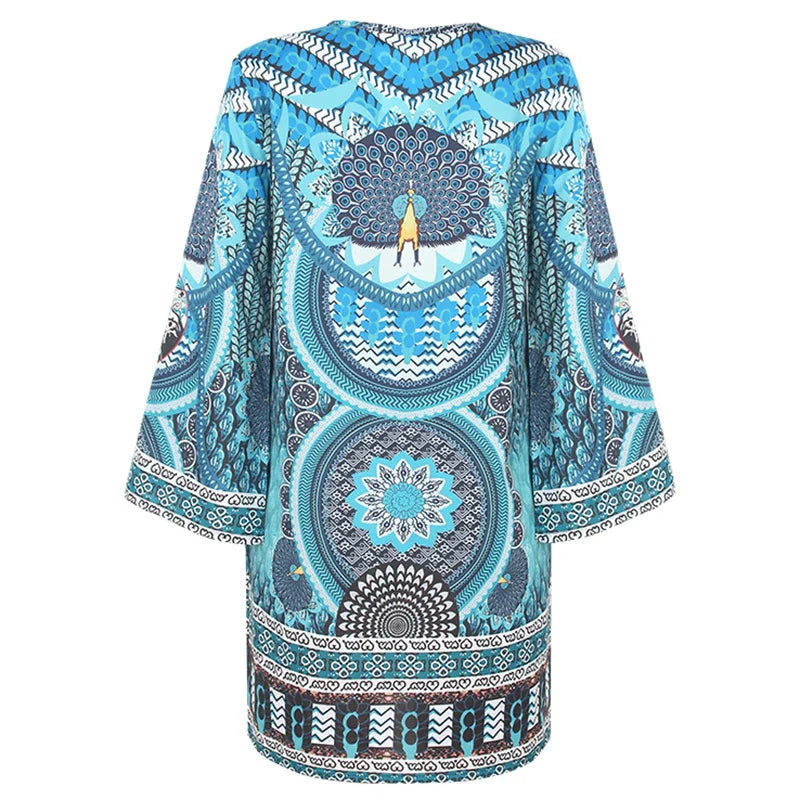 boho Kleid mit V-Ausschnitt für Damen | Tania