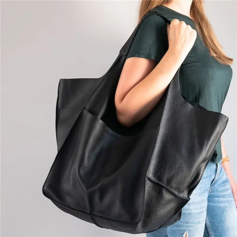 WW | Zeitlose Lederhandtasche