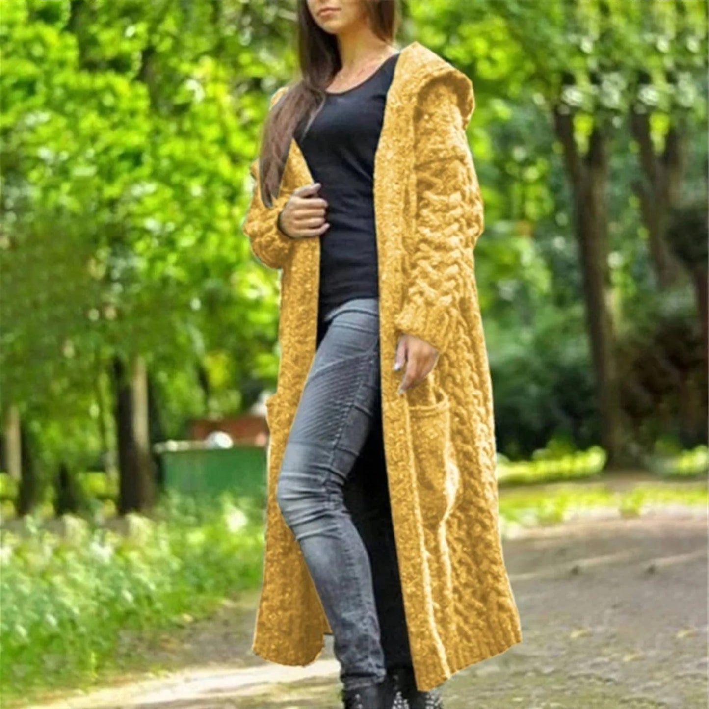 WW | Weicher Strick Strickjacke Für Damen