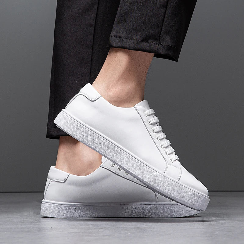 Edler Leder-Sneaker
