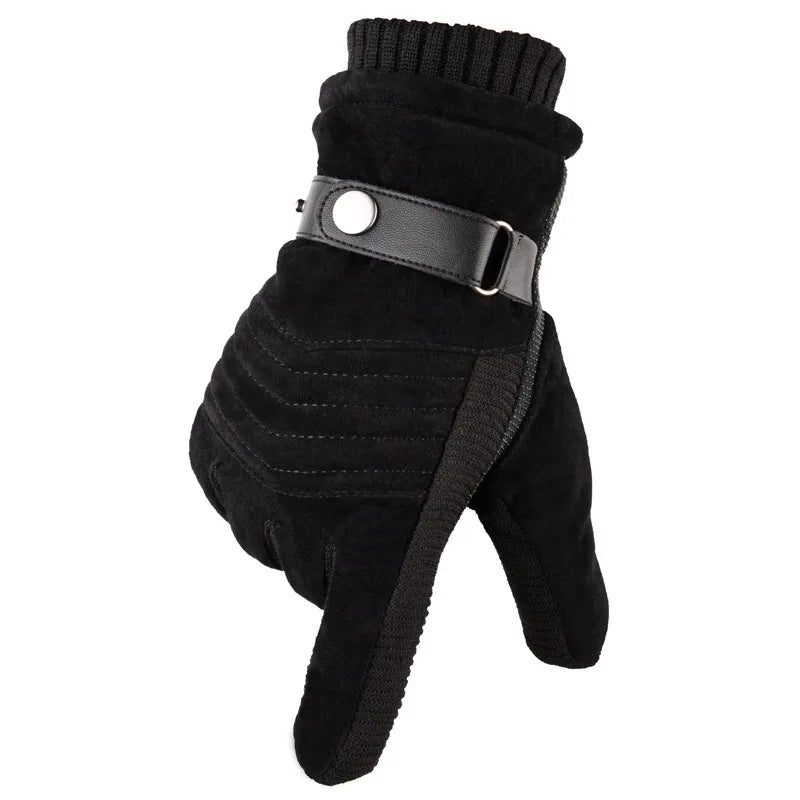WW | Warme Vlies Gefüttert Handschuhe Mit Verstellbarer Schnalle