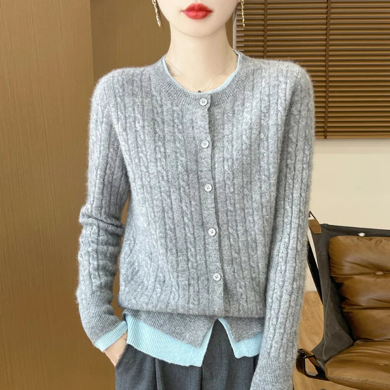 WW | Weicher Strickjacke