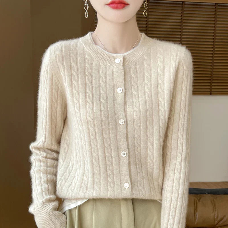 WW | Weicher Strickjacke