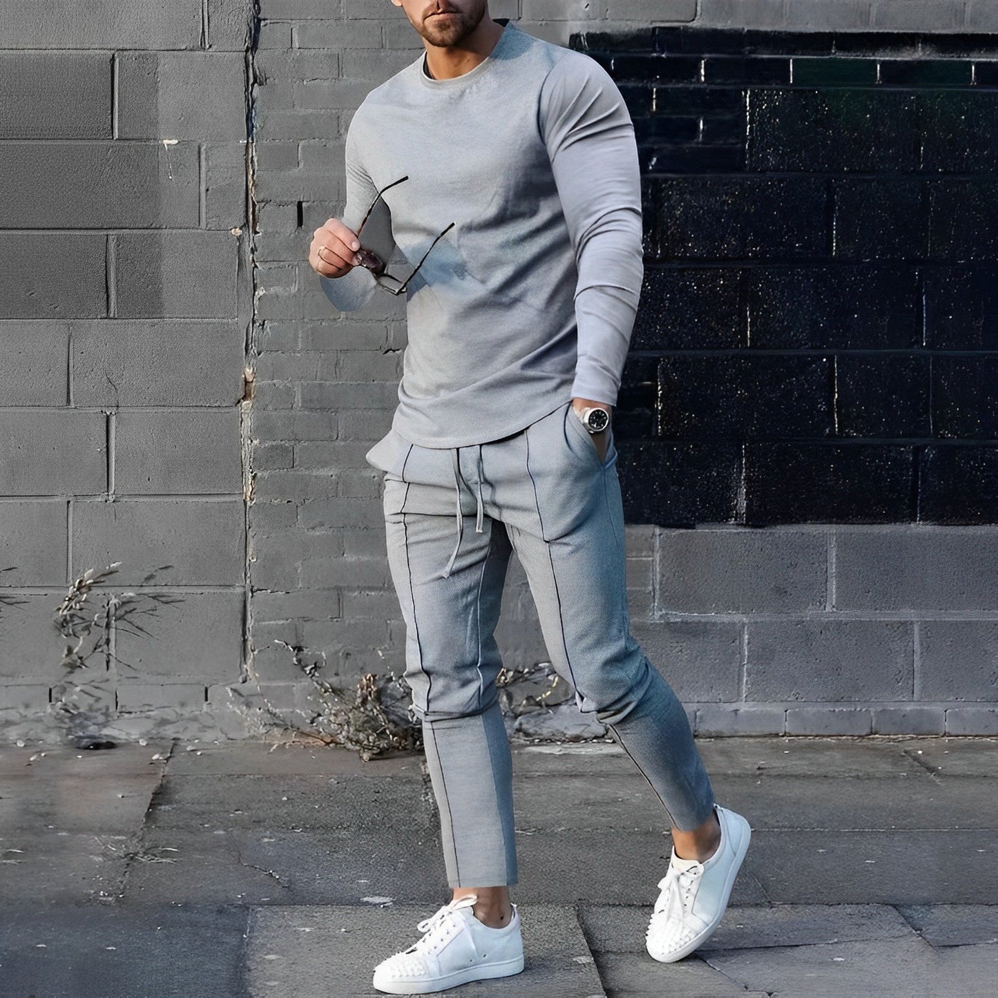 Merche Pullover- und Stretchhosen-Set