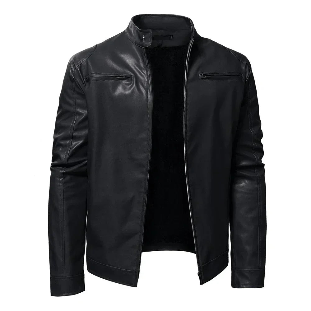 WW | Zeitlose Lederjacke Mit Biker Flair