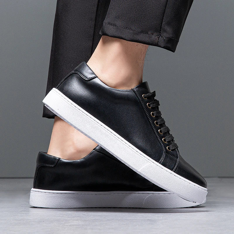 Edler Leder-Sneaker