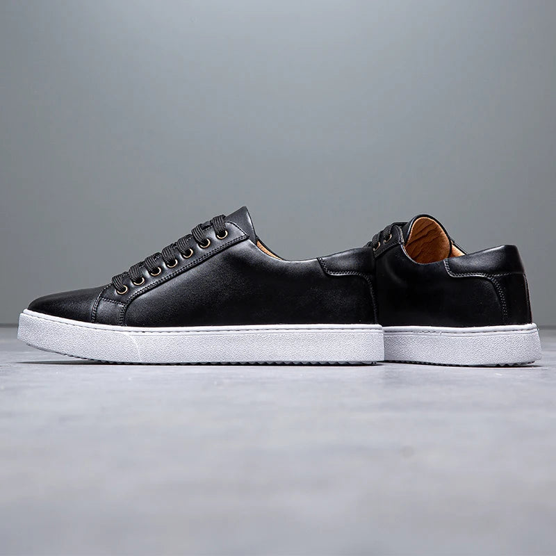 Edler Leder-Sneaker