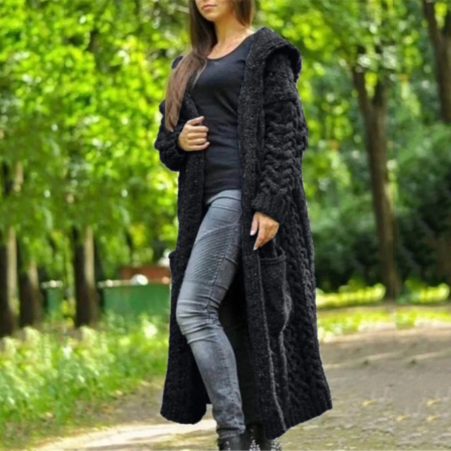 WW | Weicher Strick Strickjacke Für Damen