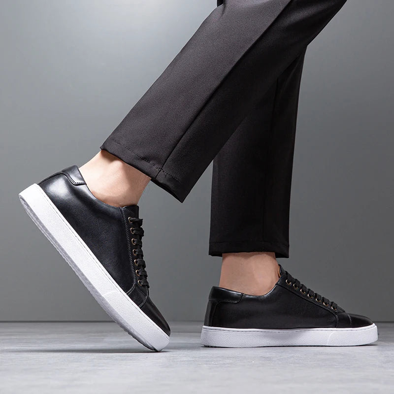 Edler Leder-Sneaker