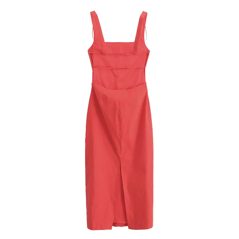 Merche - Kleid - Slim Fit - Leinen - Alle Jahreszeiten