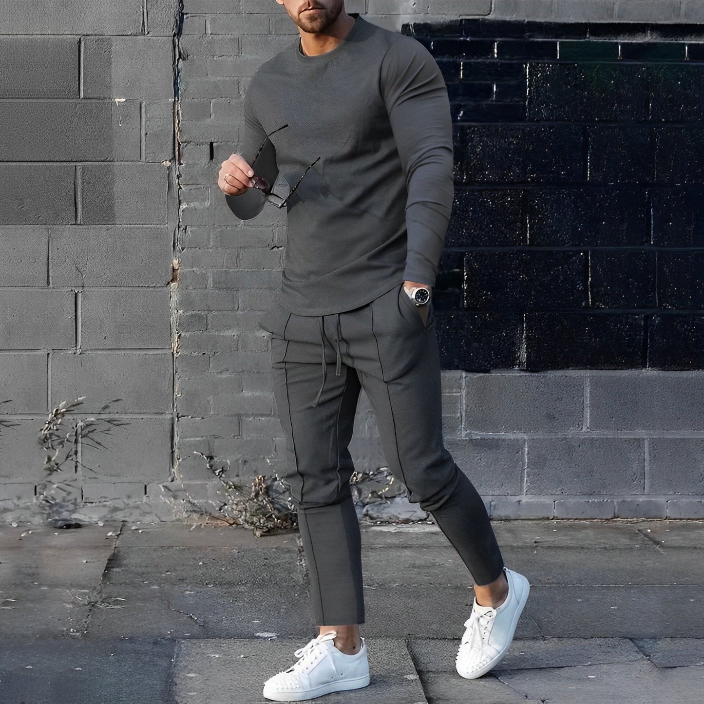 Merche Pullover- und Stretchhosen-Set