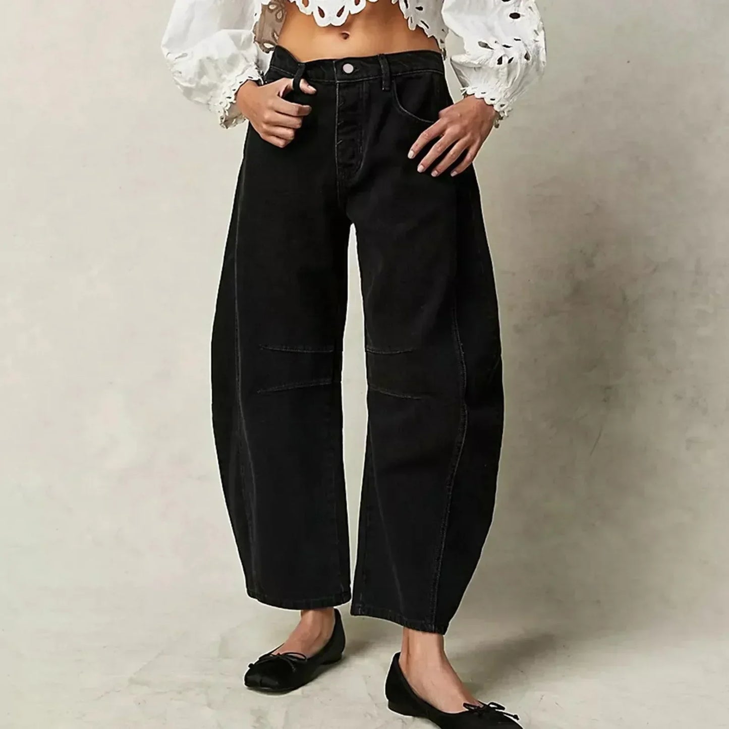 WW | Weit Geschnittene Damen Comfort Jeans