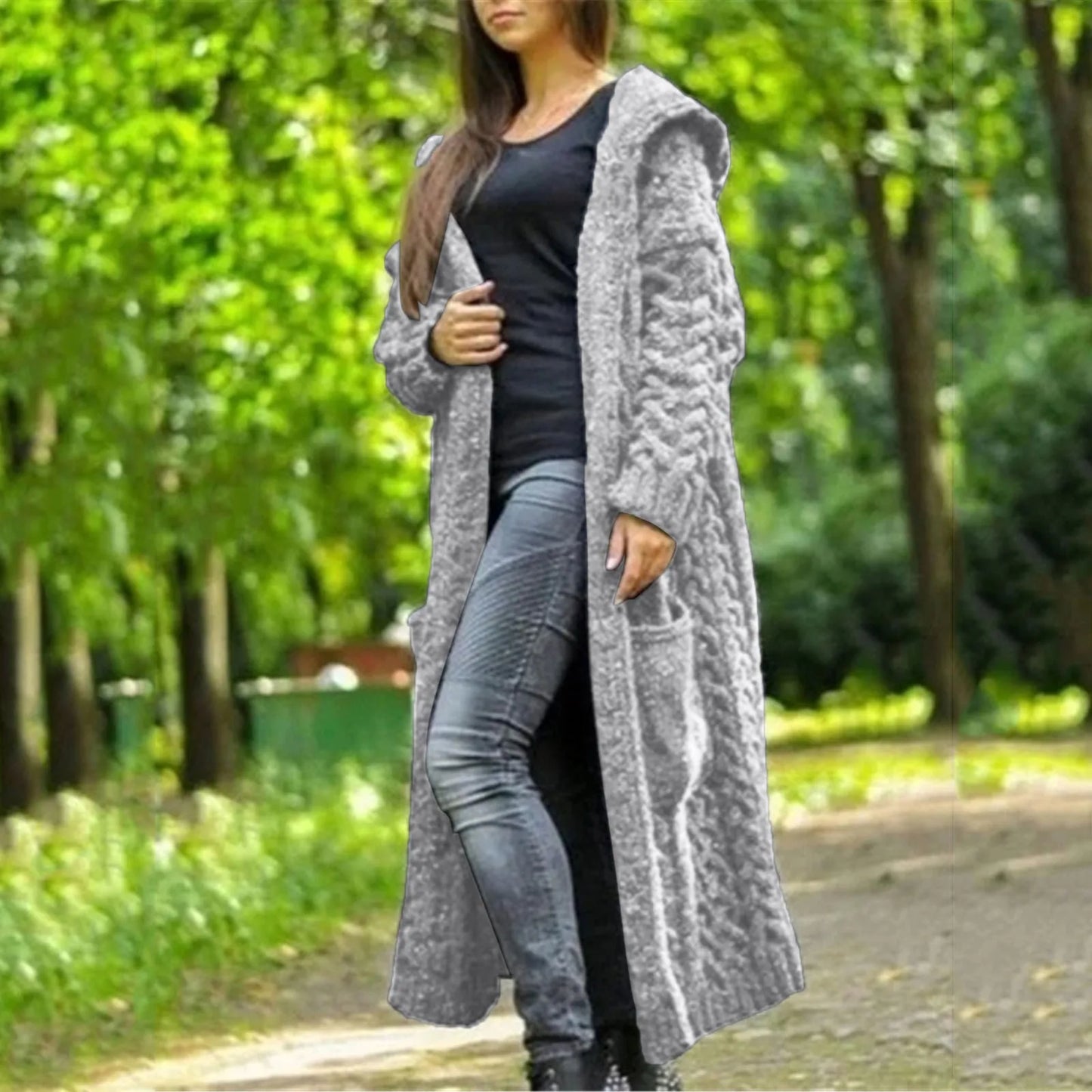 WW | Weicher Strick Strickjacke Für Damen