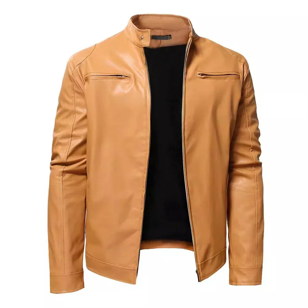 WW | Zeitlose Lederjacke Mit Biker Flair