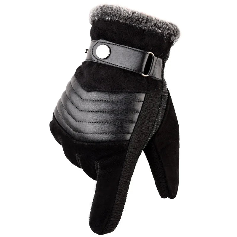 WW | Warme Vlies Gefüttert Handschuhe Mit Verstellbarer Schnalle