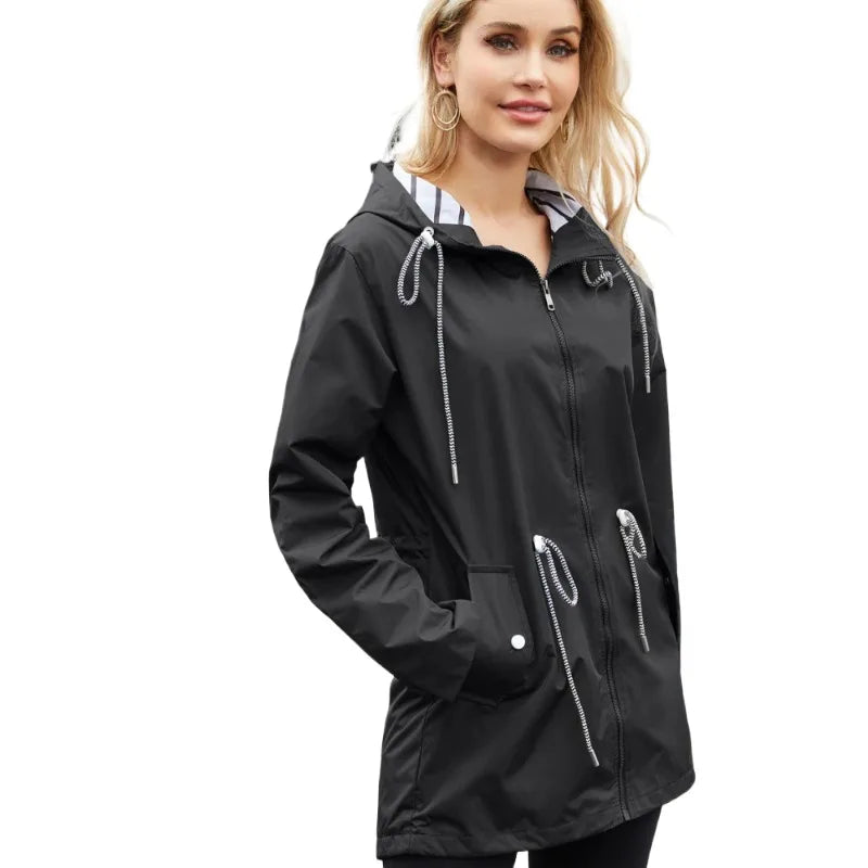 WW | Wasserdichte Regenjacke Für Damen