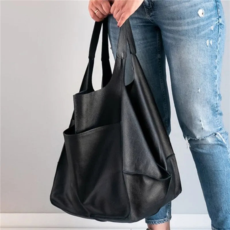 WW | Zeitlose Lederhandtasche