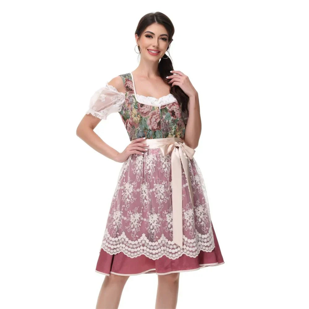 Bunte bayerische Tracht