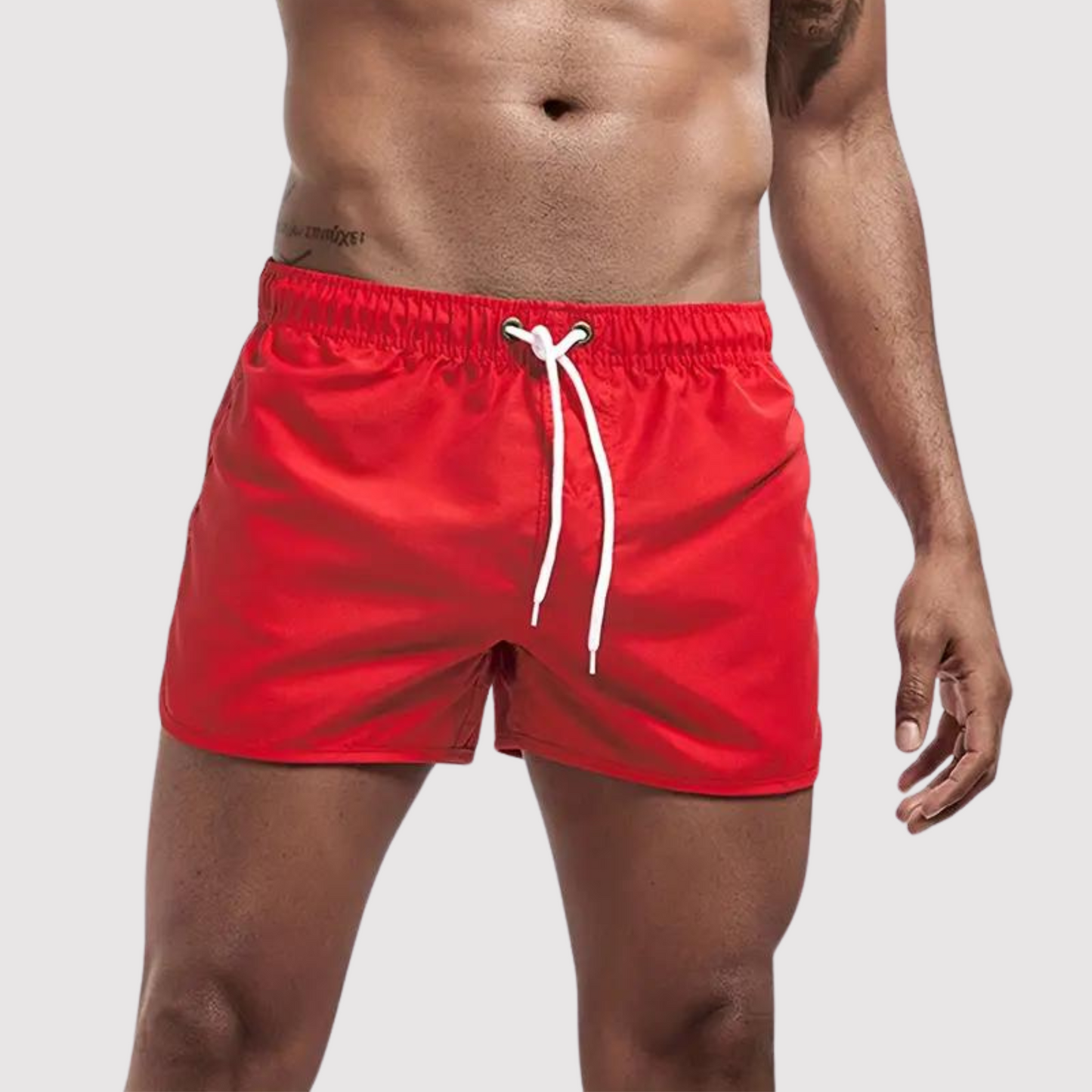 Bernard - Einfarbige Herren Active Beach Shorts