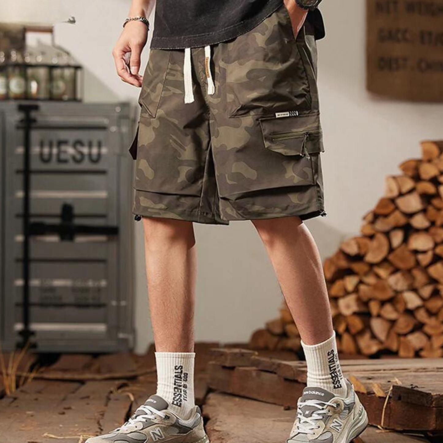 Clayton - Camouflage-Shorts