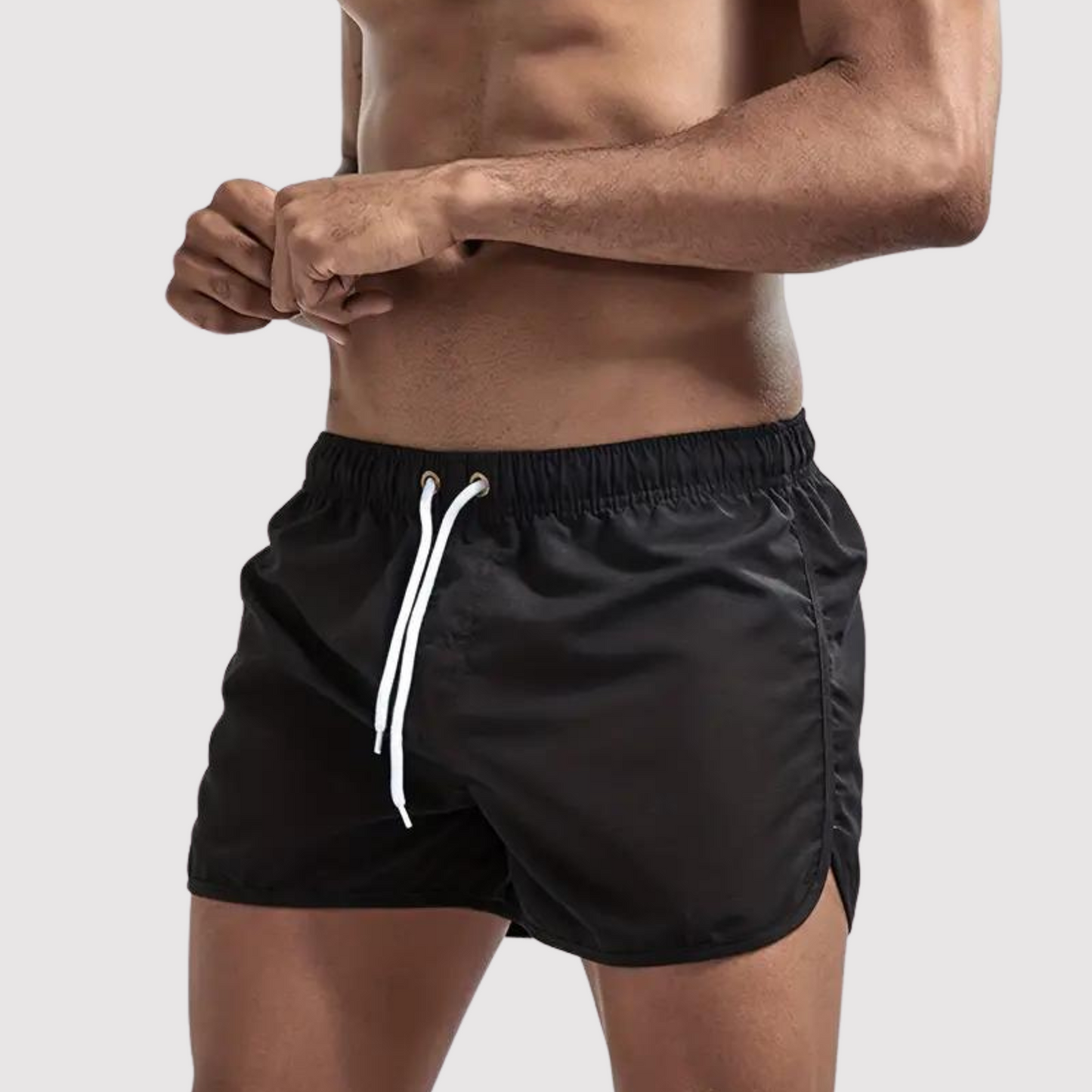 Bernard - Einfarbige Herren Active Beach Shorts