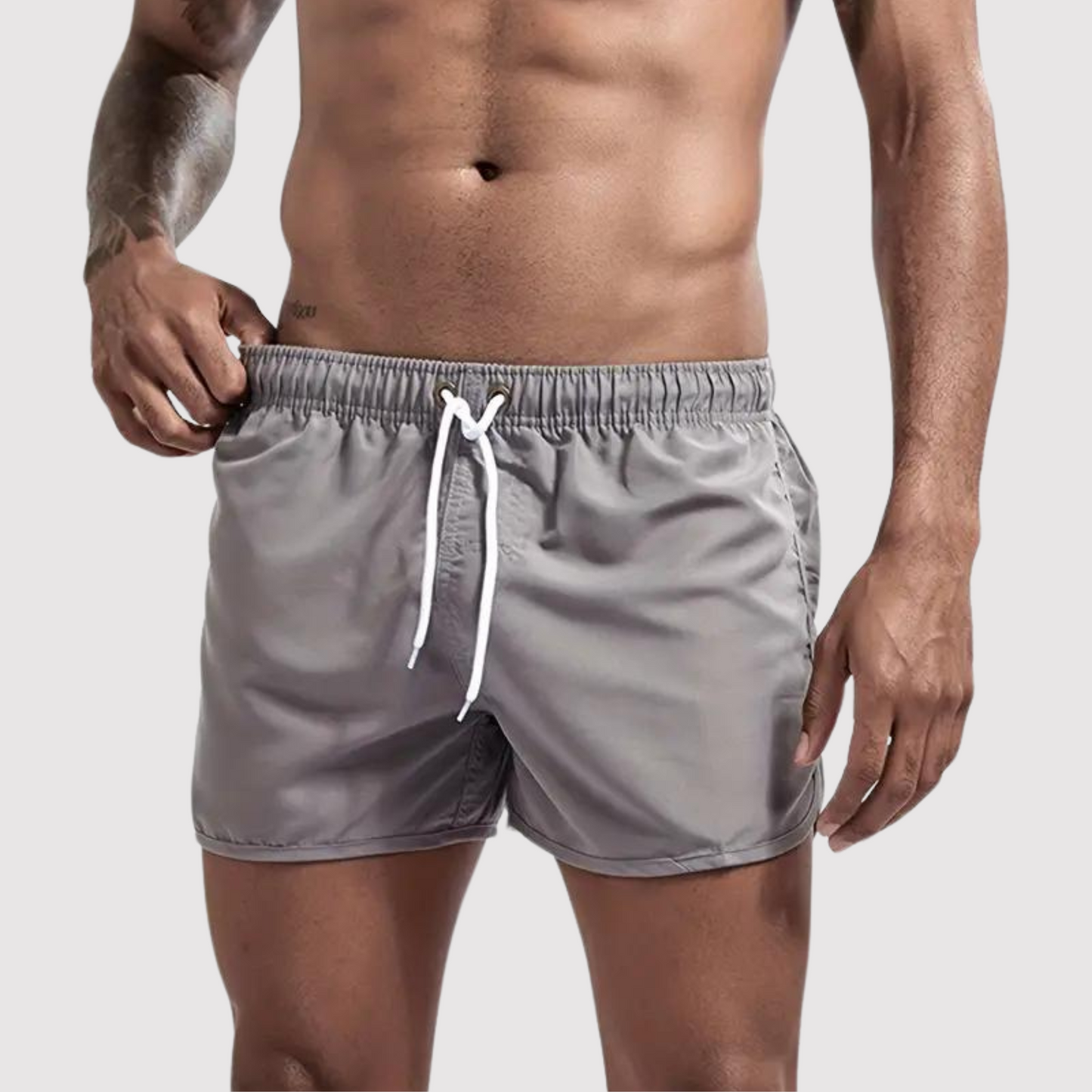 Bernard - Einfarbige Herren Active Beach Shorts