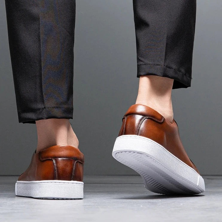 Edler Leder-Sneaker