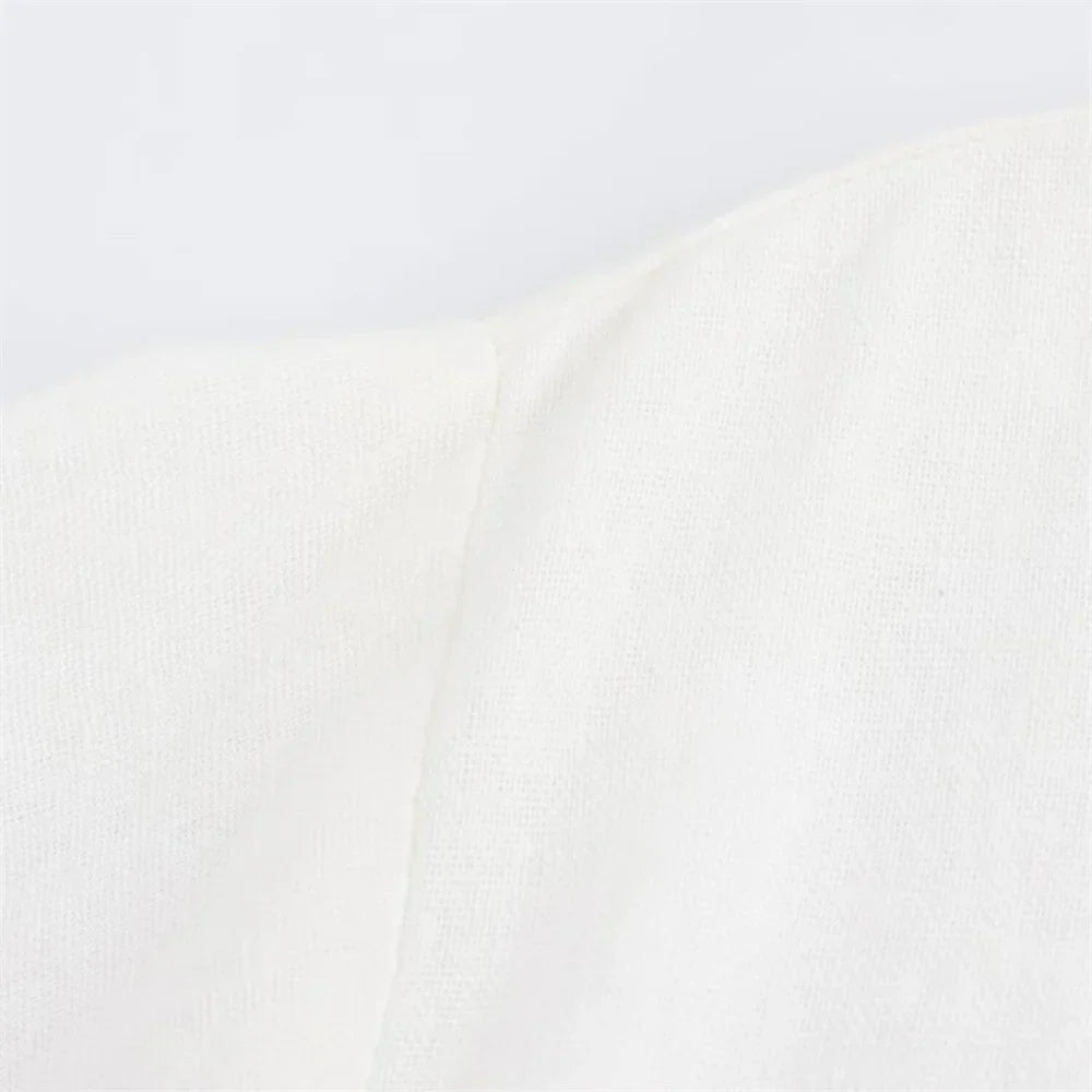 Merche - Kleid - Langarm - Leinengürtel - Herbst