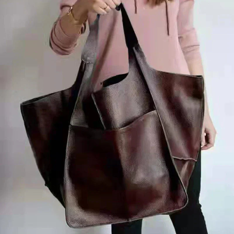 WW | Zeitlose Lederhandtasche