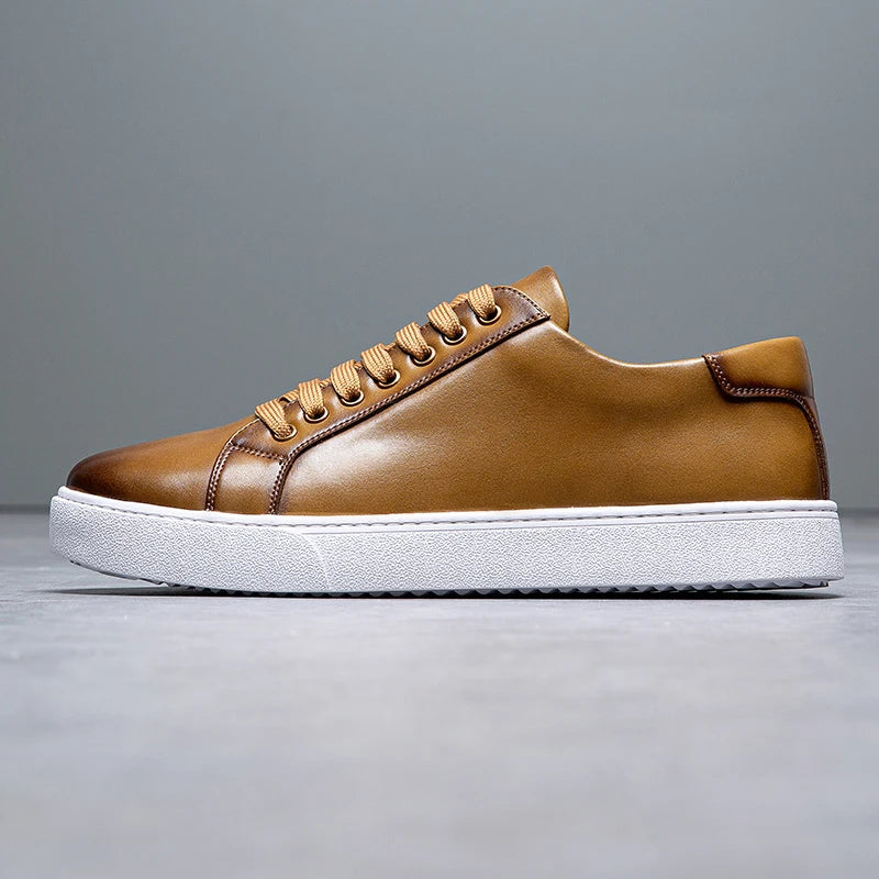 Edler Leder-Sneaker