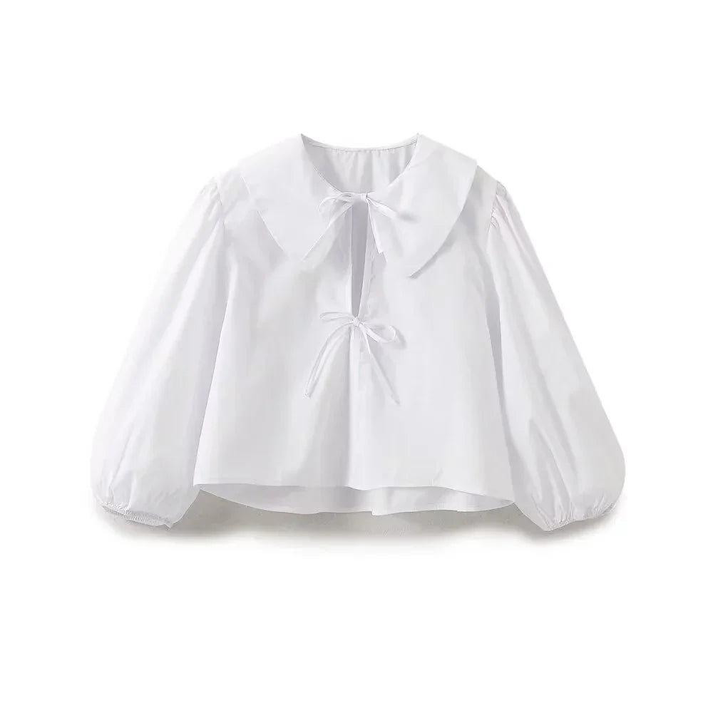 Merche - Shirt - Pop Neck - Langarm - Sommer