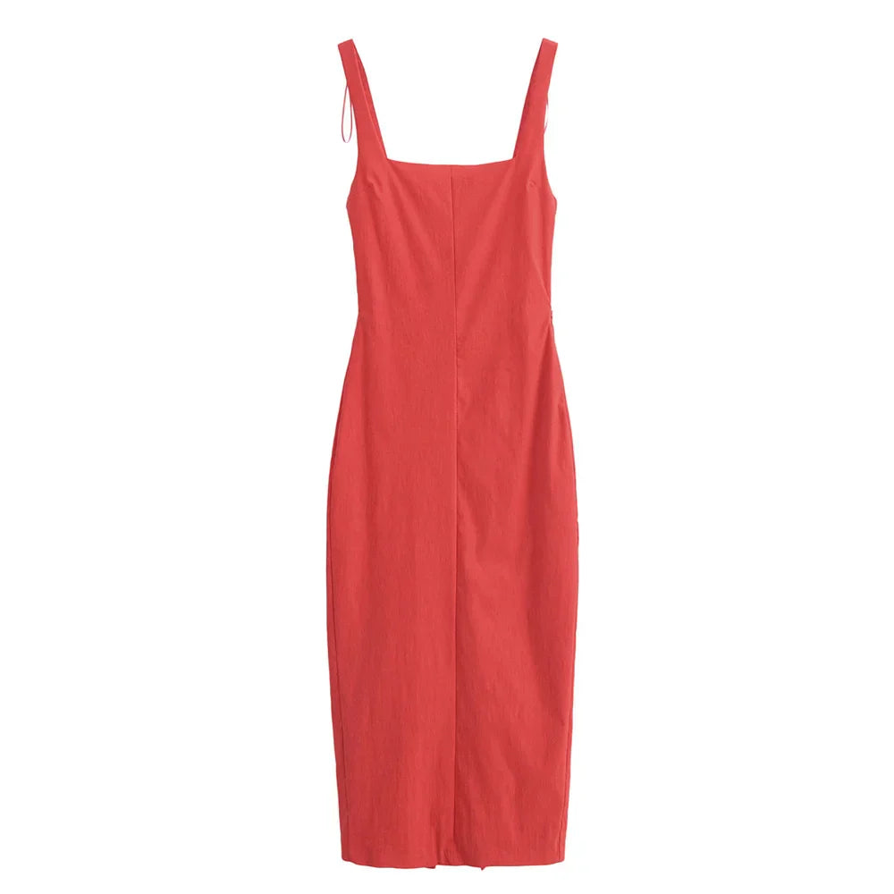 Merche - Kleid - Slim Fit - Leinen - Alle Jahreszeiten