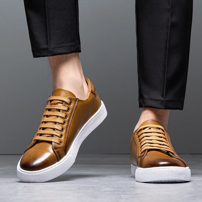 Edler Leder-Sneaker