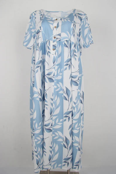 – blatttanz maxikleid