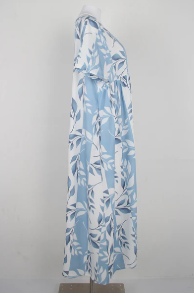 – blatttanz maxikleid