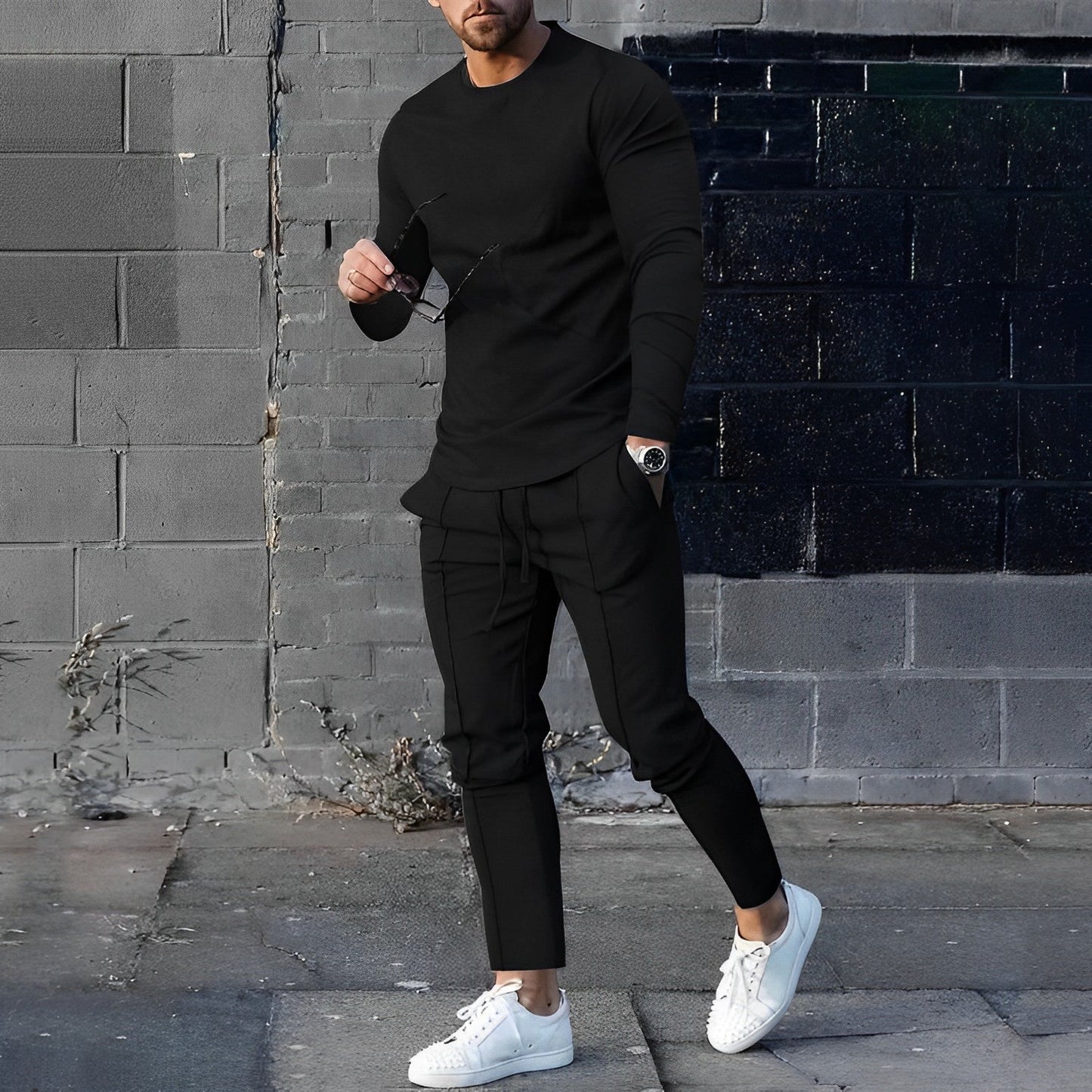 Merche Pullover- und Stretchhosen-Set
