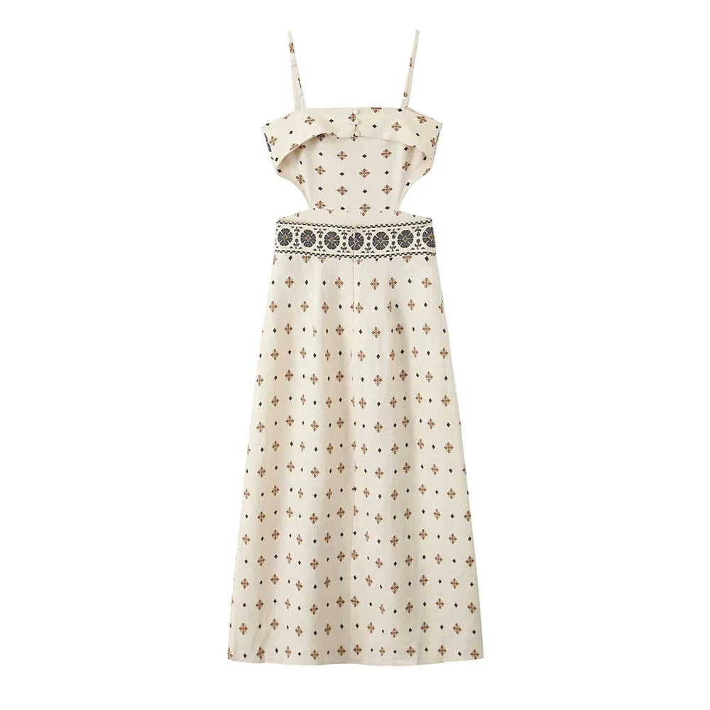 Merche - Kleid - Casual - Offenes Design - Sommer