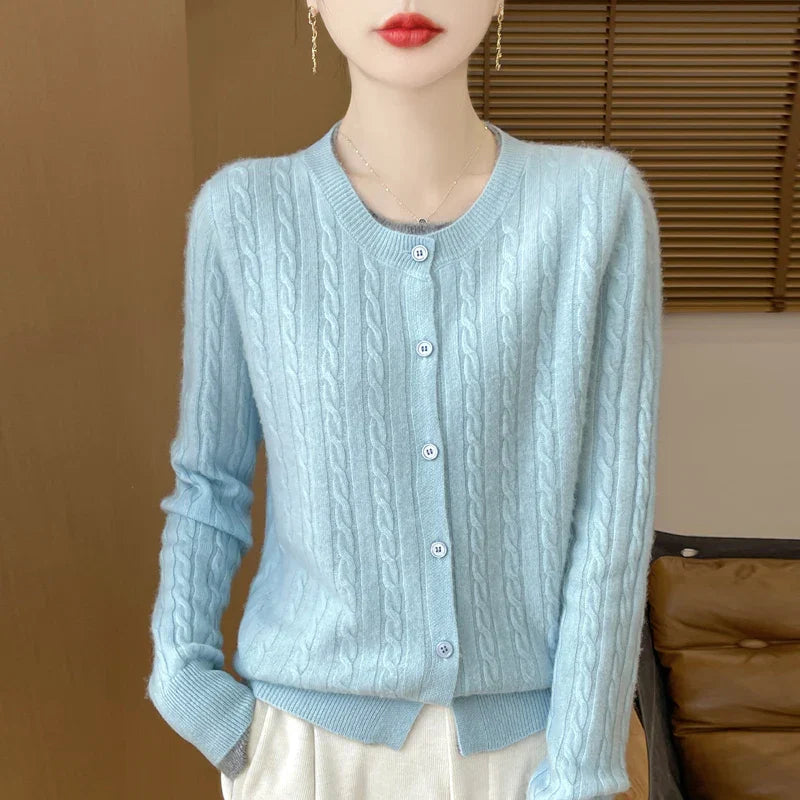WW | Weicher Strickjacke