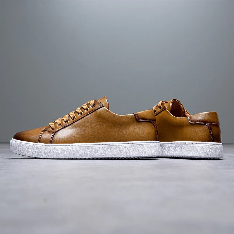 Edler Leder-Sneaker