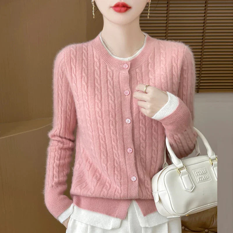 WW | Weicher Strickjacke
