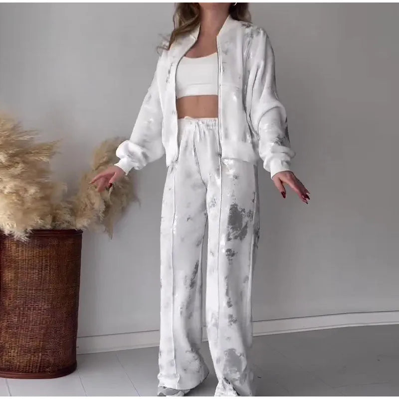 Merche Set im Alltagsstil mit bedrucktem Design