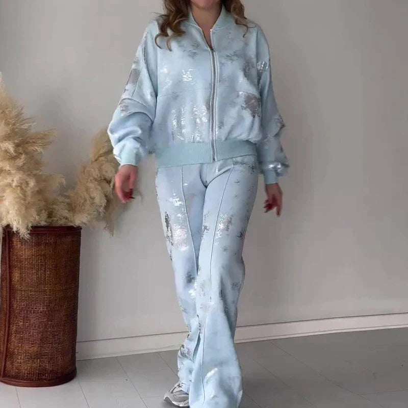 Merche Set im Alltagsstil mit bedrucktem Design
