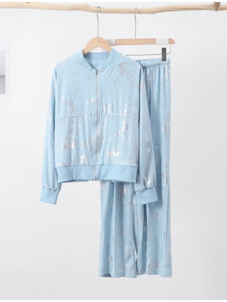 Merche Set im Alltagsstil mit bedrucktem Design