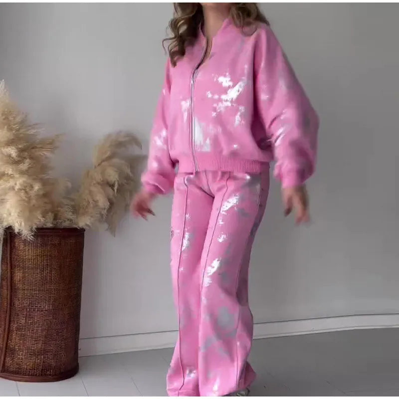 Merche Set im Alltagsstil mit bedrucktem Design