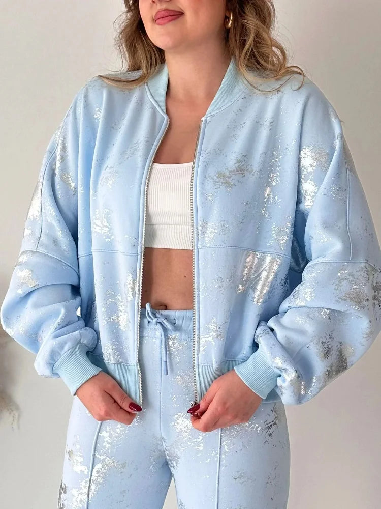 Merche Set im Alltagsstil mit bedrucktem Design