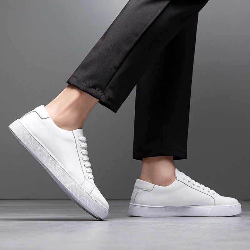 Edler Leder-Sneaker