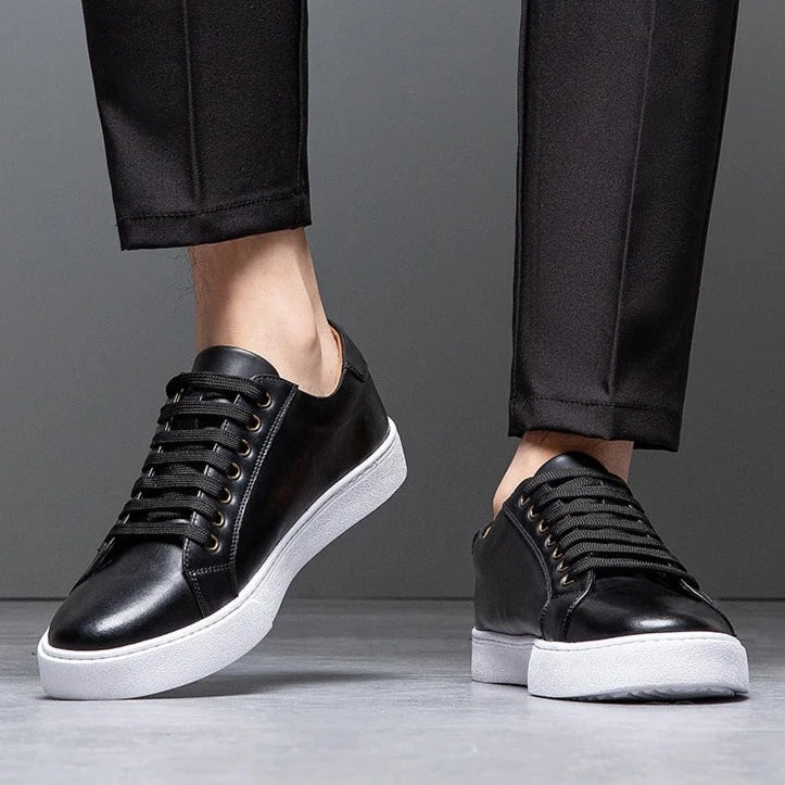 Edler Leder-Sneaker