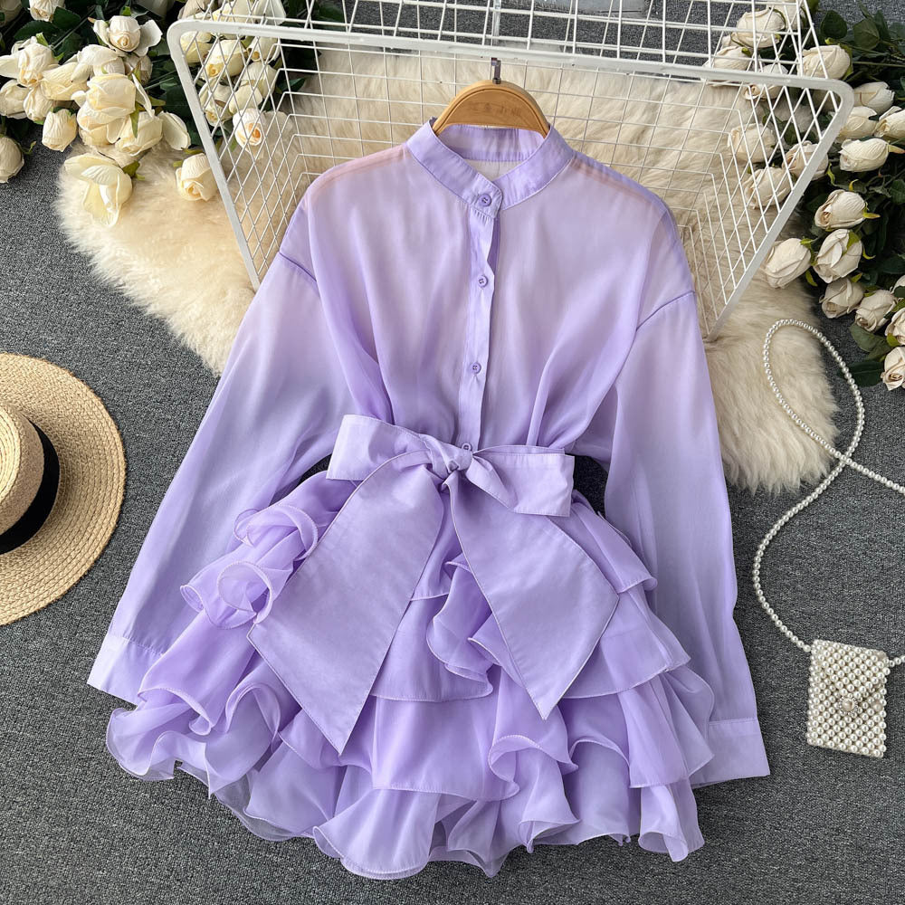 Chiffon Kleid für Damen