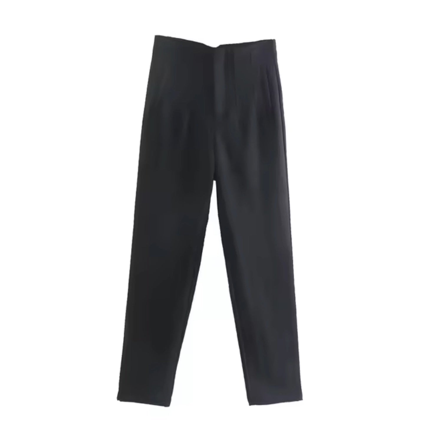 Merche Hochtaillierte Weite Hosen Damen Büro Elegant